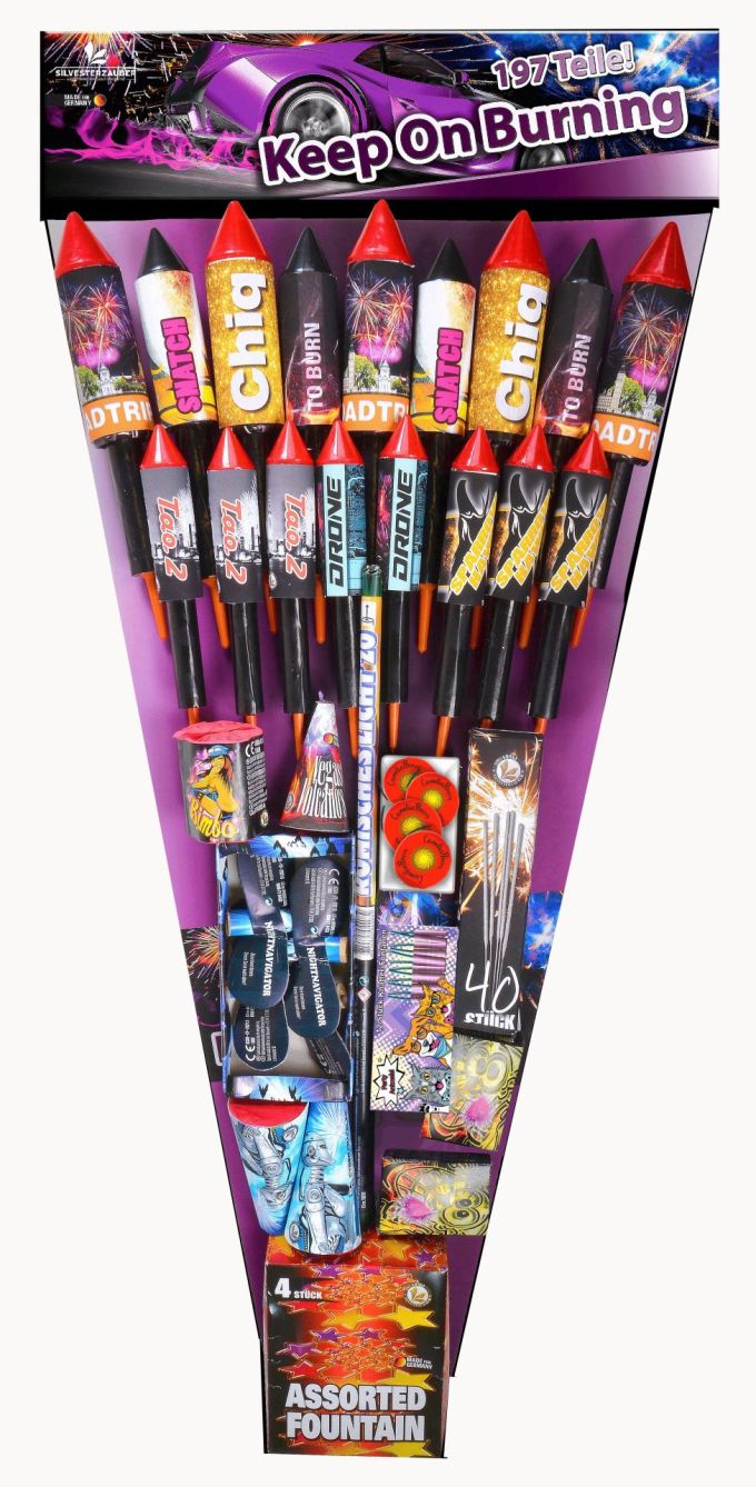 Keep on Burning-177 teilig